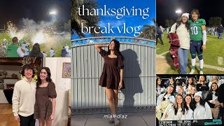 thanksgiving break vlog.