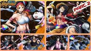 !!!รวมการสุ่มกาชา One Piece Bounty Rush Part 2!!! จะได้ตัวหน้าตู้ครบไหม???