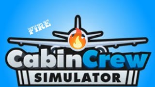 I RETURNED TO CABIN CREW SIMULATOR AND SOMETHING HAPPENED TO MY PLANE!!!- CABIN CREW SIMULATOR