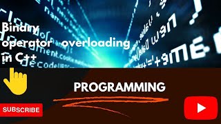 #youtube How Binary operator (+)overloading implement in C++