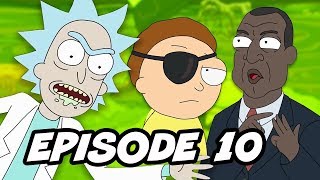 Rick and Morty Season 3 Episode 10 Promo - Finale Easter Eggs and Season 4