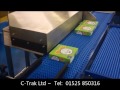 modular belt pusher transfer conveyor