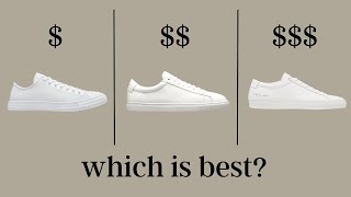 White Leather Sneakers For Every Budget