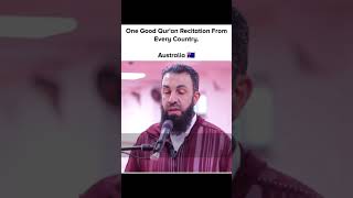 One Good Quran Recitation from each Country | Australia #shorts #islam #muslim #dawah #quran