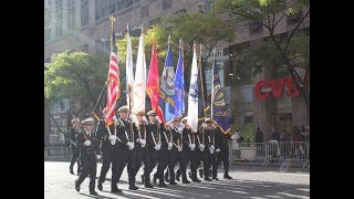 小さな窓の花ごよみ 444 NY旅日記 8 パレード後編♪スコットランドの釣鐘草～故郷の空：鮫島有美子♪2017,11,11