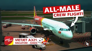 VIETJET AIR A321 Economy Class Review ✈️ | Singapore to Hanoi