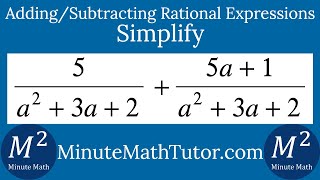 Simplify 5/(a^2+3a+2)+(5a+1)/(a^2+3a+2)