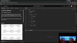 LeetCode | Add Two Numbers | Python Optimal Solution