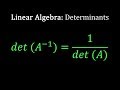 [Determinants] - Proof of Determinant Formula for the Inverse of a Matrix