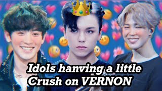 Idols being whipped for Vernon from Seventeen