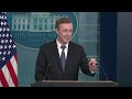 nsa jake sullivan karine jean pierre hold a white house briefing