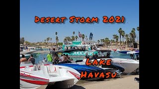 Desert Storm Big Boats 2021 Walking Bridgewater Channel #2 Lake Havasu City