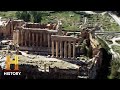 ALIENS CONSTRUCT SACRED TEMPLE | Ancient Aliens | #Shorts