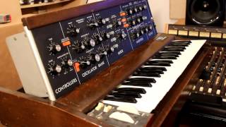 Minimoog Sound Charts by Tom Rhea