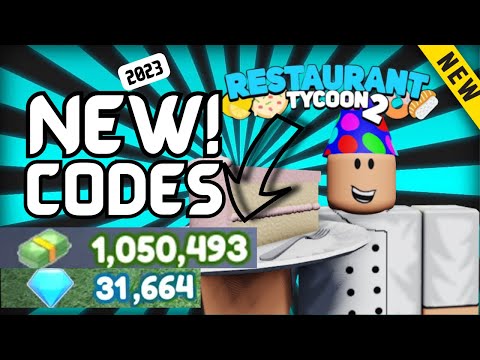 ALL ️ NEW WORKING CODES 2023 RESTAURANT TYCOON 2 CODES ROBLOX RESTAURANT TYCOON 2