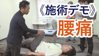 《腰痛の原因》的確な検査が症状を改善する【疲労回復協会セミナー】