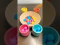 ASMR Marble Color Sorting | Little Balls & Wooden Bowl Sounds #asmr #marbles #marblerace #satisfying