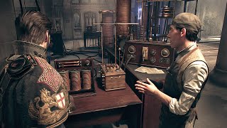 Meeting Nikola Tesla Scene - The Order 1886 4k ULTRA HD Game Clip