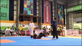 National Pencak Silat Championship udisha 2024 , Silat fight