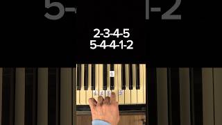 HOW TO PLAY THE REAL SLIM SHADY ON THE PIANO!? | PIANO BY NUMBERS #shorts