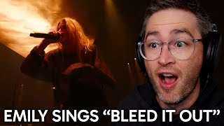 Linkin Park: FROM ZERO (Livestream) "Bleed It Out" Reaction // Emily Armstrong (Part 12)