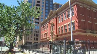 Plans underway to redevelop historic Evans School building in Denver's Golden Triangle