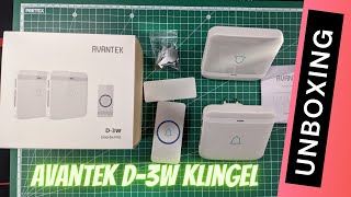 10 Minuten mit der AVANTEK Funkklingel D-3W (Unboxing + Ersteindruck)