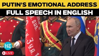 Putin Speech In English LIVE | Vladimir Putin's Heartfelt Address To Russia | Leningrad Anniversary