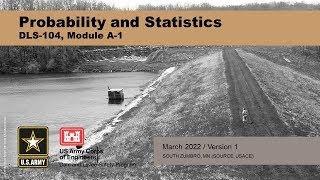 DLS-104 Module A1: Probability and Statistics