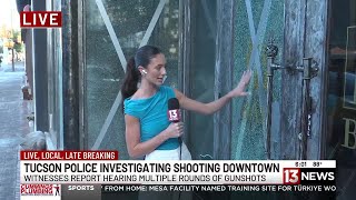 Investigation continues for shooting in downtown Tucson