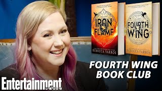'Fourth Wing' Author Rebecca Yarros on 'Iron Flame' and The Empyrean Series | Book Club