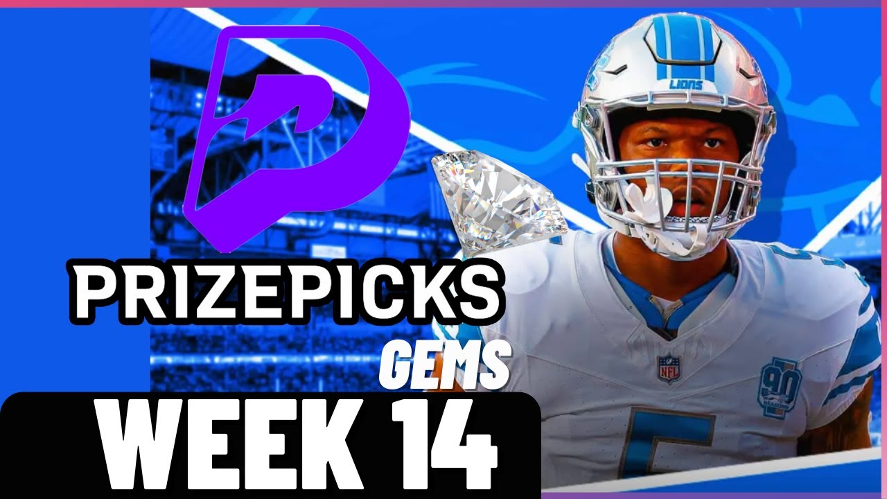 NFL PRIZEPICKS | PROP PICKS | WEEK 14 | 12/10/2023 | SUNDAY | NFL ...