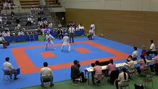 2021年IH 空手道 女子 団体組手 1回戦 大阪学芸(大阪) vs 大分南(大分)