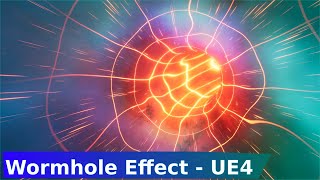 Fall into a Unreal Engine Wormhole  using this Material Effect