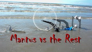 Mantus Dinghy Anchor vs Competition 2018
