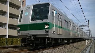 東京メトロ6000系6120F急行唐木田行き 多摩線栗平駅付近にて