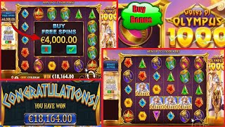 10.000€ on Bonus Buy 🔱 GATES OF OLYMPUS 1000 🔱 Played with spins at 100€