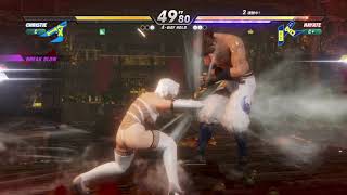 【JK攻略-疾風篇】DOA6 Hayate 疾風 vs Christie 克麗絲蒂 白蛇的誘惑