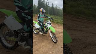 Clean 1998 KX250 2-Stroke Walk Around