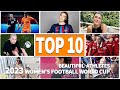 TOP 10 ⚽ hottest female footballers🏃🏼‍♀️︱2023 Women's Football World Cup#TOP10#Goddess#FemaleSoccer