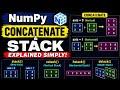 Real Life Use of NumPy Stack Functions 🔥 | stack vs vstack vs hstack vs dstack Explained in Hindi