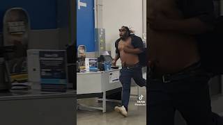 Sam’s club tire center fight #walmart #reaction #trending #america #funny#new fight #samsclub #memes