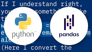 Replacing column values in a pandas DataFrame