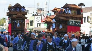 2017年 第８回はんだ山車まつり（板山 本板山組 本子車）