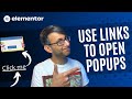 Open a Pop-Up when you click on Text - Elementor Wordpress Tutorial