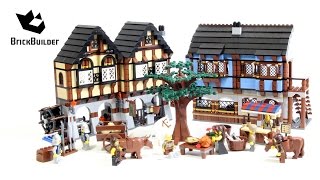 Lego Castle 10193 Medieval Market Village - Lego Speed Build