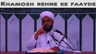 “Khamosh rehne ke faayde” by   Habib Ahmed Al Huseni