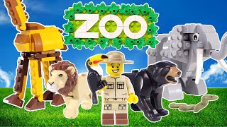 I Built a Huge Lego Zoo with Over 100 Animals