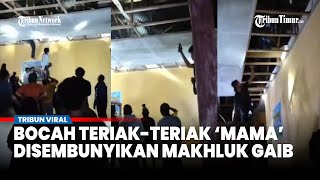 Viral Warga Heboh Diduga Bocah Diculik Makhluk Gaib hingga Memanggil di Bangunan Kosong