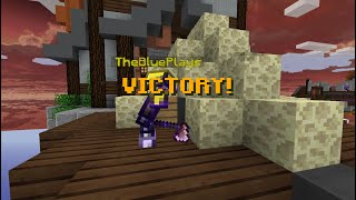My First Solo Bedwars Win In Hypixel